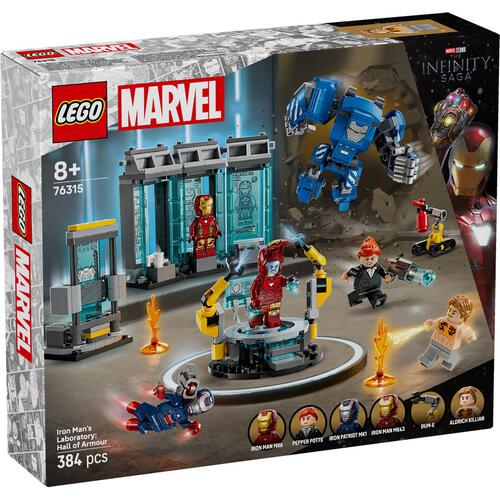 LEGO Marvel Iron Man's Laboratory: Hall of Armor 76315