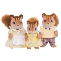 Sylvanian Families Walnut Squirrel Family (3 Figures)
