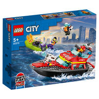 LEGO City Fire Rescue Boat 60373