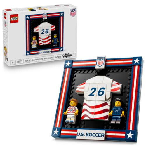 LEGO Editions 2026 U.S. Soccer National Team Jersey 43033