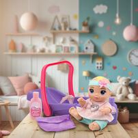 New Adventures Magic Nursery Tote Along Baby 8-Inch Doll