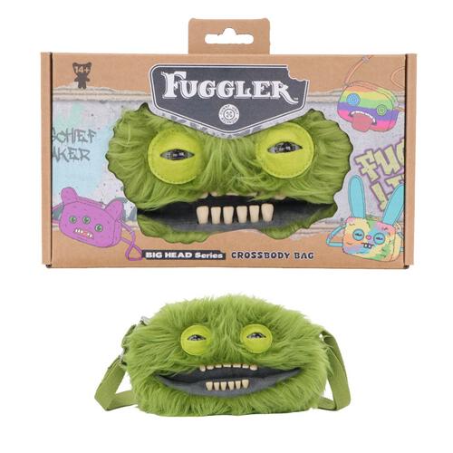 Fuggler Crossbody Bag Big Head Series - Count Underoo Mcgoo (Green)