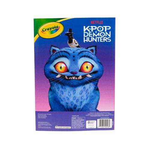 Crayola K-Pop Demon Hunters Coloring Book 96 Pages