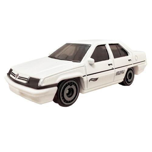 Hot Wheels Proton Saga White