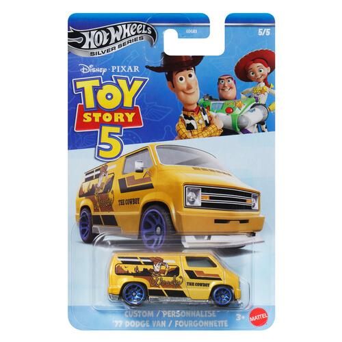 Hot Wheels GDG83 Silver Series Entertainment Bundle of 5 (Dash M)