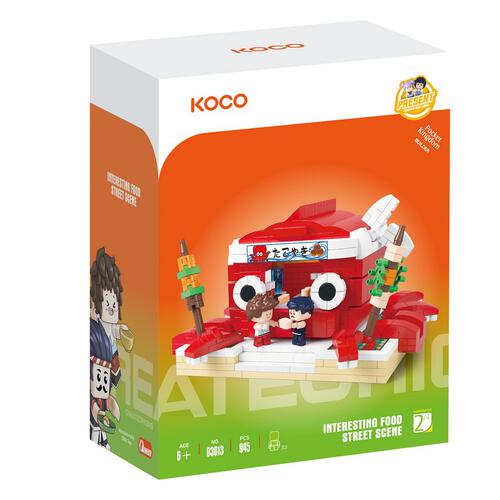 KOCO Food Street Japanese Takoyaki Restaurant 945pcs