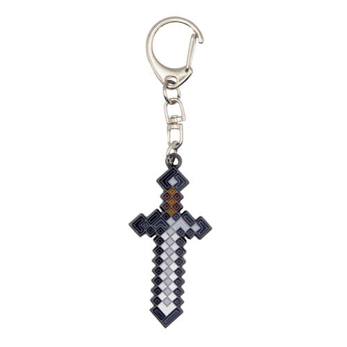 Minecraft Metal Keychains 6 Pcs Pack)