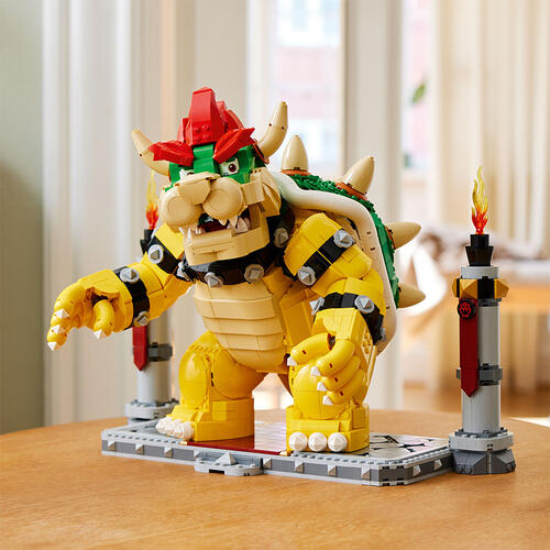 The giant Lego Bowser looks really cool not gonna lie. : r