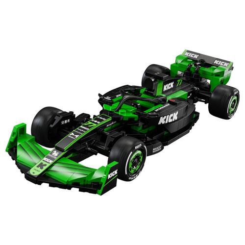 CaDA Kick Sauber F1 Team C44 Racing Car Brick DIY 1:24 Scale Vehicles Set
