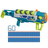 Nerf Rebel Ops Doom Cannon 60 Foam Darts & 5 Supershells, Outdoor Action Play, Ages 8+