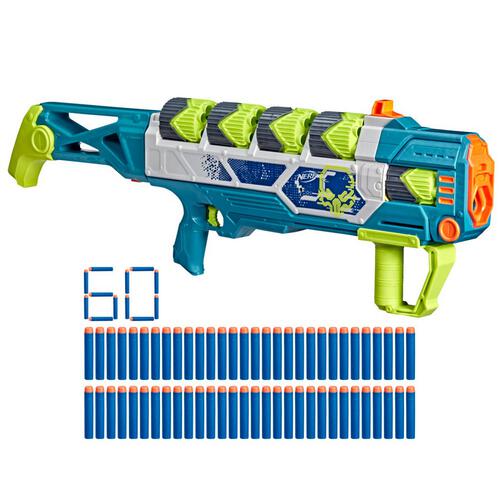 Nerf Rebel Ops Doom Cannon 60 Foam Darts & 5 Supershells, Outdoor Action Play, Ages 8+