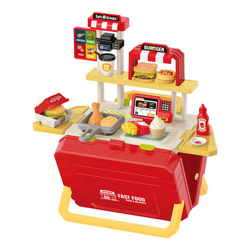 playpop Fast Food Shop Suitcase