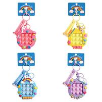 Snoopy Keychain POP It Mix Colour - Assortment