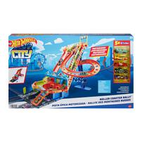 Hot Wheels City Roller Coaster Rally + 5dcc