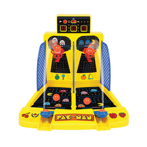 Ambassador Games Pac-Man Arcade Basketball & Air Hockey Combo Set