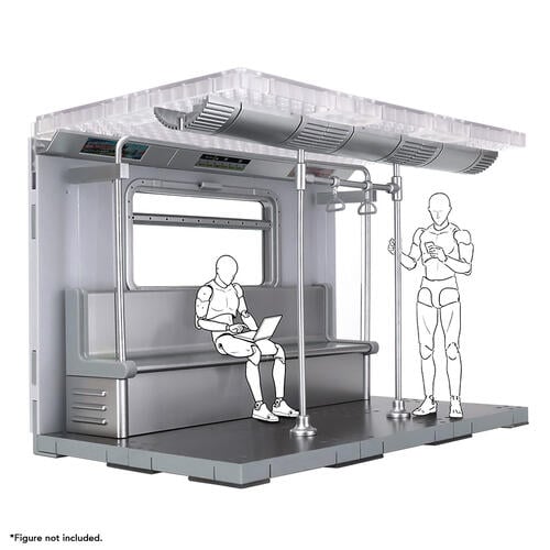playpop x Fext Hobby 1:12 Figure Diorama - Train
