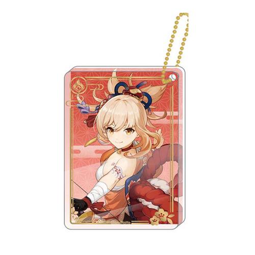 Genshin Impact Thick Acrylic Keychain -Yoimiya (Inazuma Theme)