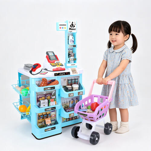playpop Shopping Time! Supermarket Playset