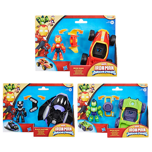 Marvel Iron Man And His Awesome Friends Action Figures & Vehicles - Assorted