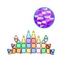 Picasso Tiles 40pcs Mini Diamond Magnetic Tiles Series Set