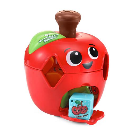 LeapFrog Spin & Change Apple Shape Sorter