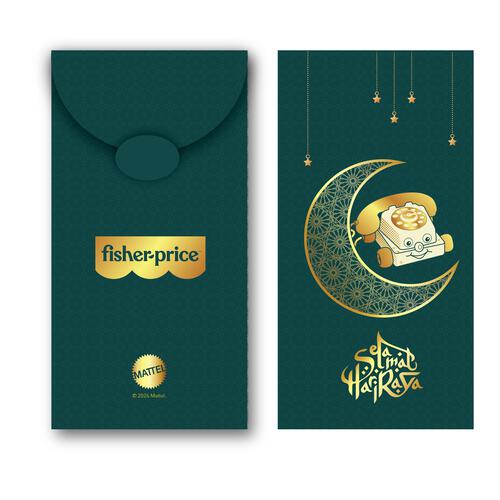 GWP 2026 MATTEL RAYA GREEN PACKET (PACK OF 5)