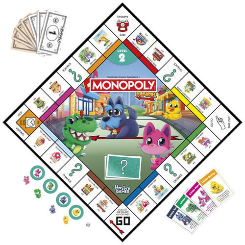 Monopoly Junior Square 2 In 1
