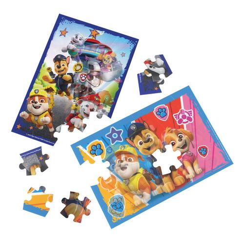 Cardinal Games Paw Patrol 24pcs Lenticular Puzzles 2pk