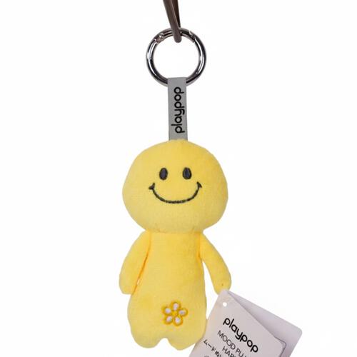 playpop Mood Plush Keychain - Happy