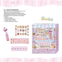 Hot Focus Beauty Wonderland Capybara Manicure Nail Art Sticker