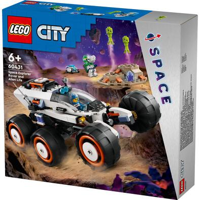 LEGO City Space Explorer Rover and Alien Life 60431