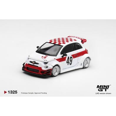 (Pre-Order) Mini GT Abarth 595 LB-WORKS x Abas Works 1000 TC Tribute (Expected December 2026)