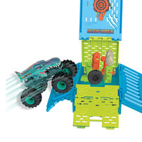 Hot Wheels Monster Trucks Mega Wrex Crash Cage Playset