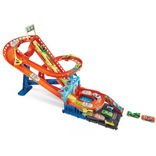 Hot Wheels City Roller Coaster Rally + 5dcc