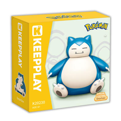 Qman Keeppley Pokemon Snorlax Roundy Kuppy