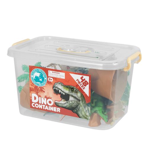 World Animal Collection Dinosaurs Container