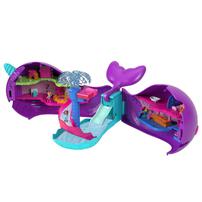 Polly Pocket Sparkle Cove Adventure Narwhal Adventurer Toy Boat
