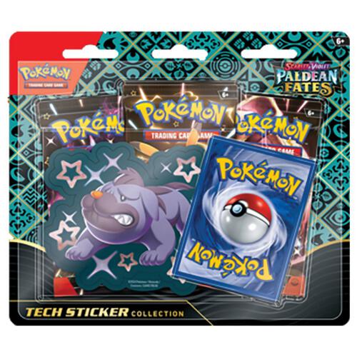 Pokemon TCG Scarlet & Violet Paldean Fates Tech Sticker - Assorted