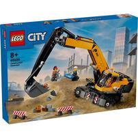 LEGO City Yellow Construction Excavator 60420
