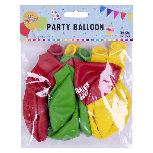 Party Latex Balloon 10 Pieces