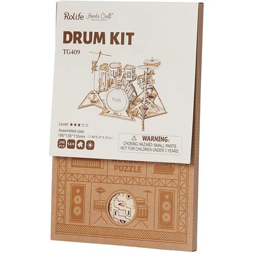 Robotime Rokr DIY Drum kit