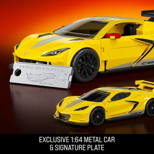 Mattel Brick Shop Hot Wheels Speed Series Corvette C8.R