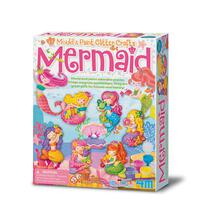 4M Mermaid Mould & Paint Glitter Crafts