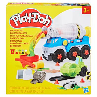 Play-Doh Road Work Fun