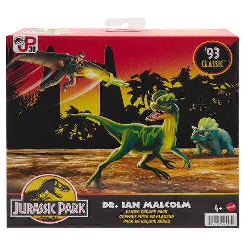 Jurassic Park Dr. Ian Malcolm Glider Escape Pack