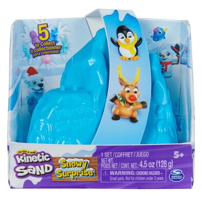 Kinetic Sand Snowy Surprise 4.5oz (127g)