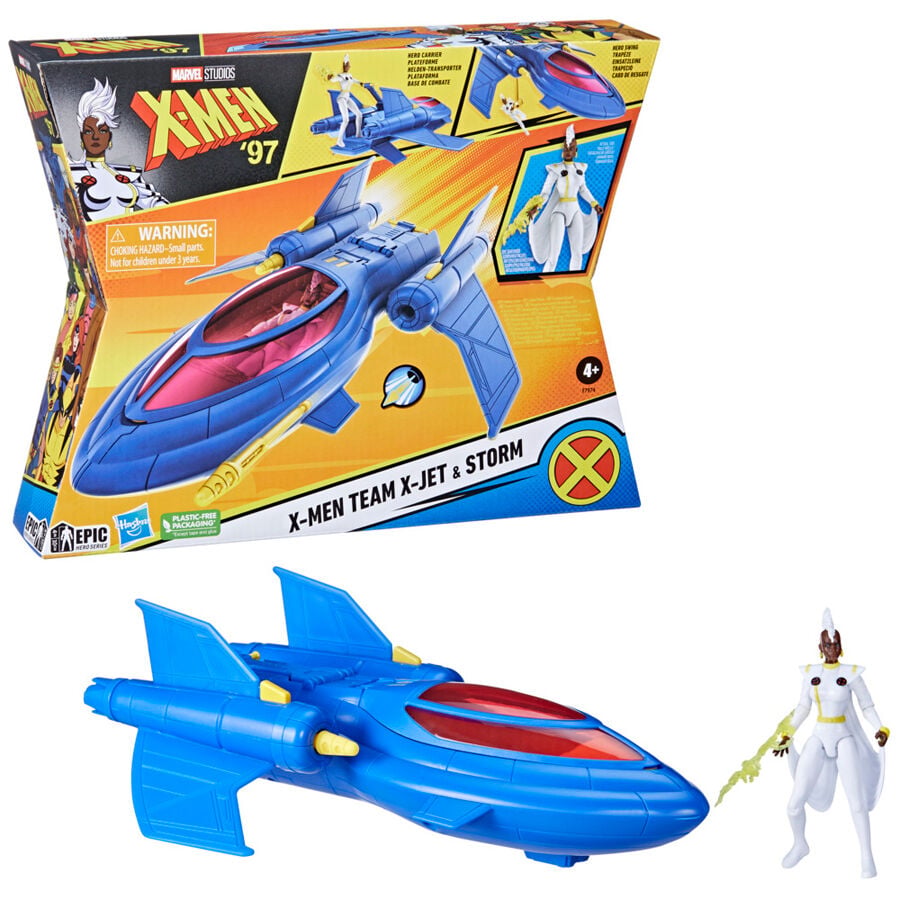Marvel Studios X-Men '97, X-Men Team X-Jet and Storm | Toys Marvel Studios X-Men '97, X-Men Team X-Jet and Storm | Toys