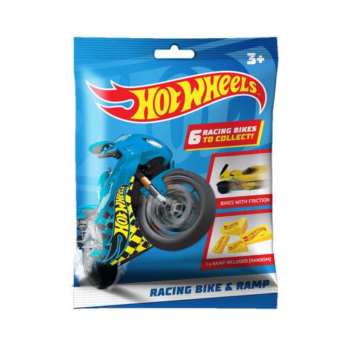 Hot Wheels Racing Bike & Ramp - Assorted