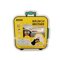 (Pre-Order) Brunch Brother Plush With Keychain & Luggage Sticker Bundle (Expected August 2026)