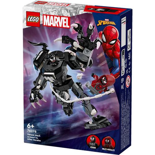 LEGO Marvel Venom Mech Armor vs. Miles Morales 76276